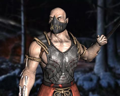 baraka mortal kombat mask